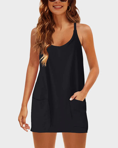 Women's Summer Sleeveless Mini Dress