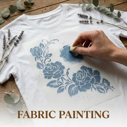 💐18-Piece Botanical Stencil Set – Elevate Your Home & Crafts with Ease (🔥Limited-time discount of 49%)