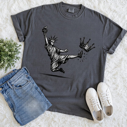 🔥No Kings Shirt, Statue of Liberty, Democracy Tee,  Liberal T shirt, Democrat T Shirt, Anti Fascism