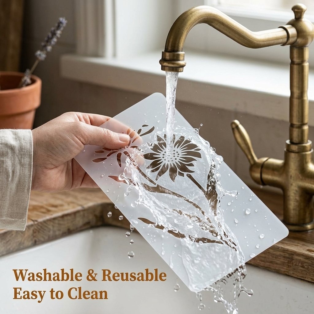 💐18-Piece Botanical Stencil Set – Elevate Your Home & Crafts with Ease (🔥Limited-time discount of 49%)