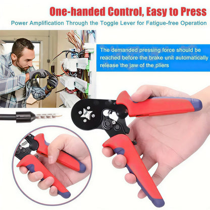 🔥Multifunctional Wire Terminal Crimping Tool, 1 Set Wire Crimping Tool Kit🔥