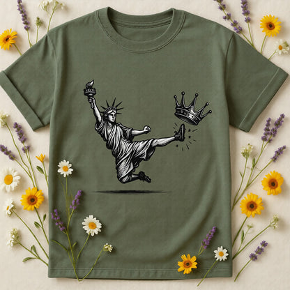 🔥No Kings Shirt, Statue of Liberty, Democracy Tee,  Liberal T shirt, Democrat T Shirt, Anti Fascism