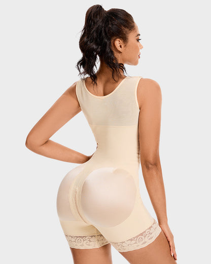Flash Sale⚡️Extra Plus Size Shaper Bodysuit Tummy Control Shapewear With Bra