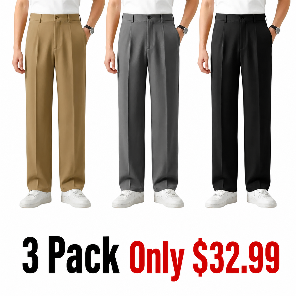 Super Stretch Ice Silk Comfort Everyday Pants