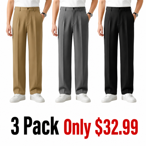 Super Stretch Ice Silk Comfort Everyday Pants