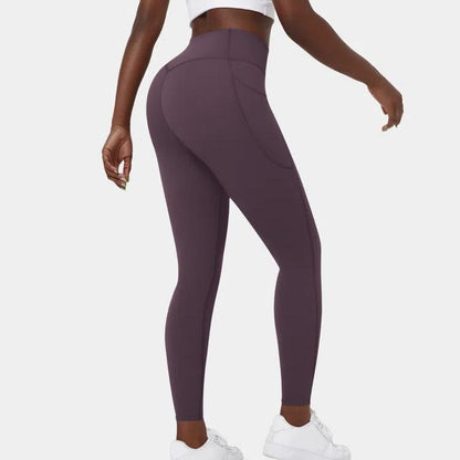 Ultra Sculpt So Cinched High Waisted Tummy Control Side Pocket Shaping Training Leggings