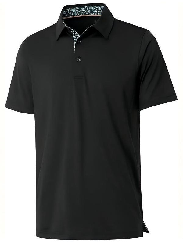 👕 Men's Quick-Dry Performance Polo Shirt | Moisture-Wicking & UPF30+