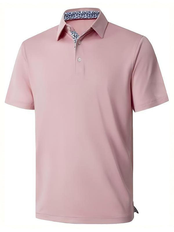 👕 Men's Quick-Dry Performance Polo Shirt | Moisture-Wicking & UPF30+