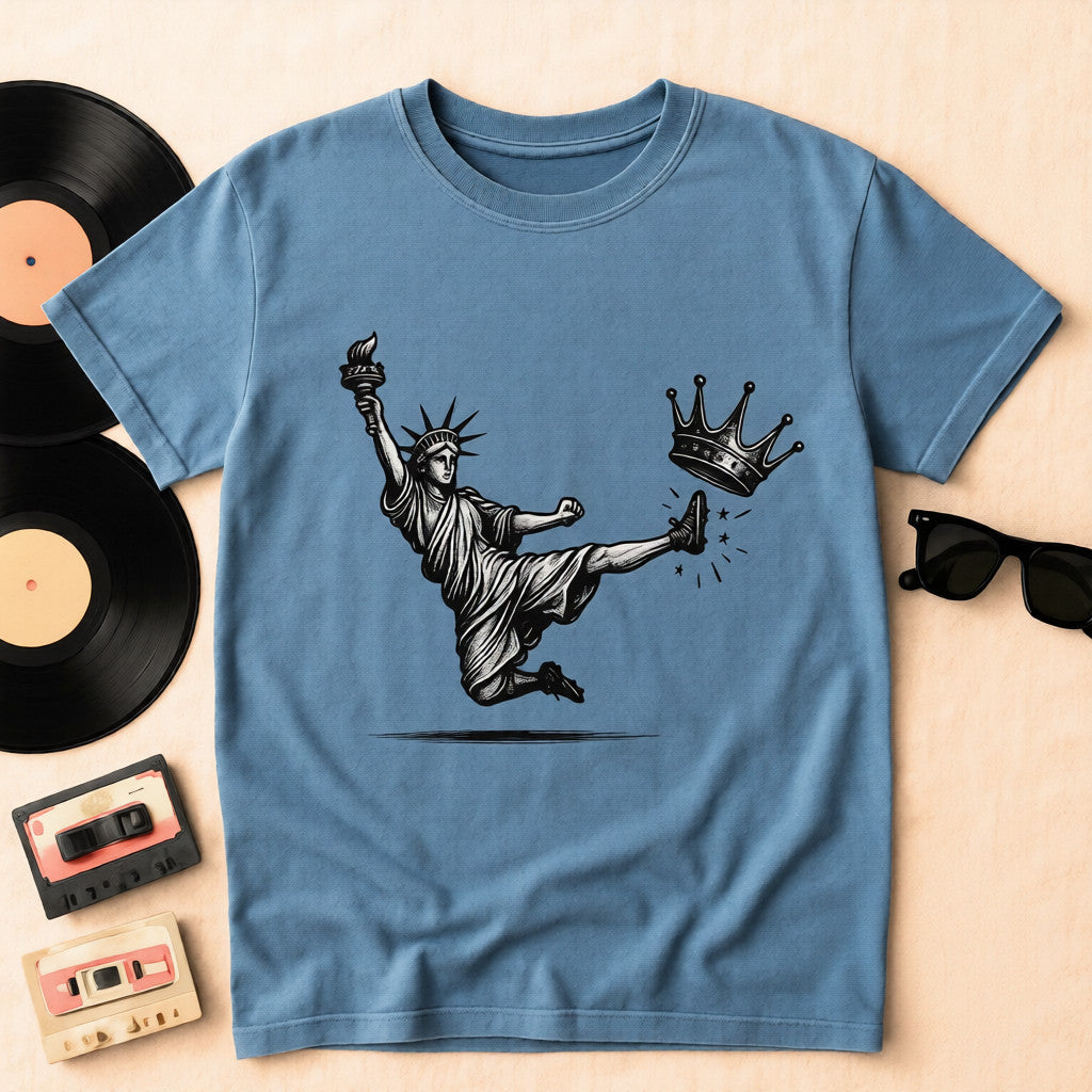 🔥No Kings Shirt, Statue of Liberty, Democracy Tee,  Liberal T shirt, Democrat T Shirt, Anti Fascism