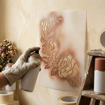 💐18-Piece Botanical Stencil Set – Elevate Your Home & Crafts with Ease (🔥Limited-time discount of 49%)