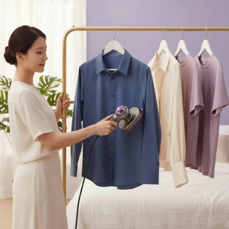 🔥👕 Portable Garment Steamer – Remove Wrinkles Quickly and Effortlessly ✨
