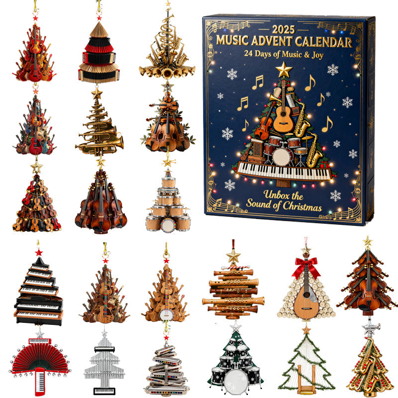 🎄Musical Christmas Tree 24-Day Advent Calendar 2025🎸