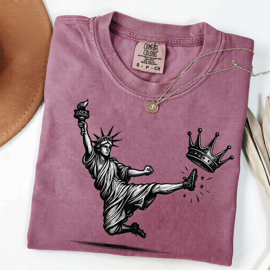 🔥No Kings Shirt, Statue of Liberty, Democracy Tee,  Liberal T shirt, Democrat T Shirt, Anti Fascism
