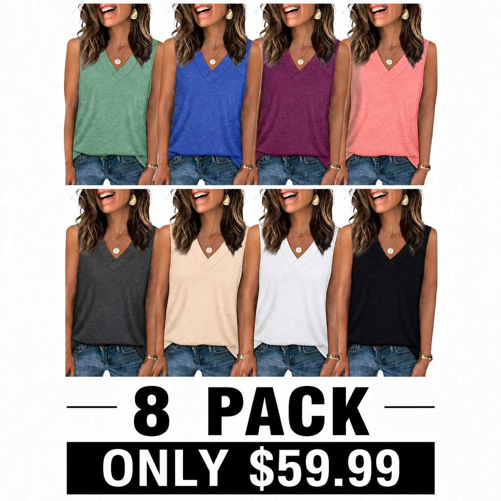 Tank Tops For Women Summer V Neck T Shirts