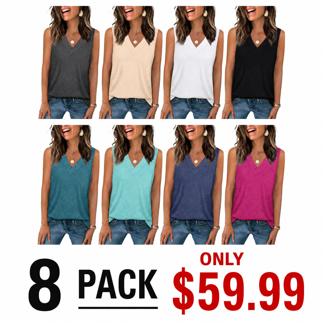 Tank Tops For Women Summer V Neck T Shirts
