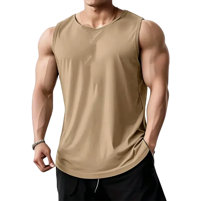 Men's Sleek Athletic Tank Top – Ultra-Soft Moisture-Wicking Fabric, Perfect for Gym to Street Style