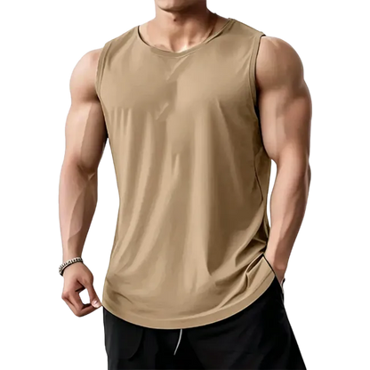 Men's Sleek Athletic Tank Top – Ultra-Soft Moisture-Wicking Fabric, Perfect for Gym to Street Style