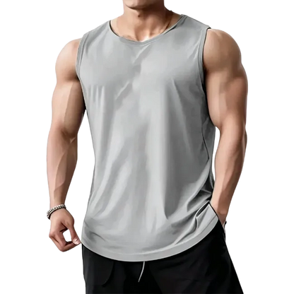 Men's Sleek Athletic Tank Top – Ultra-Soft Moisture-Wicking Fabric, Perfect for Gym to Street Style