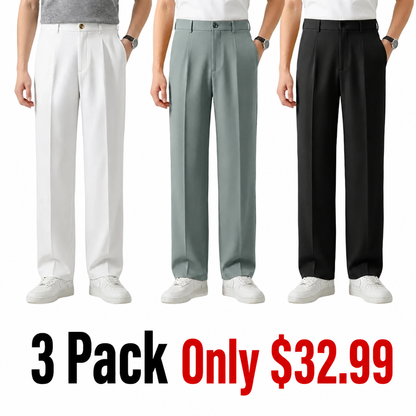 Super Stretch Ice Silk Comfort Everyday Pants