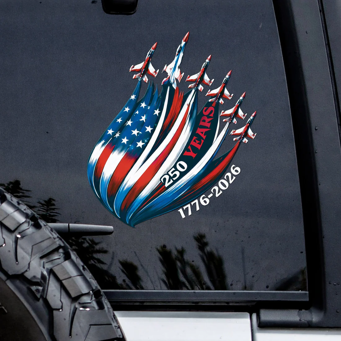 LIMITED TIME OFFER – 250th Anniversary Decal United States Of America Eagle Patriotic